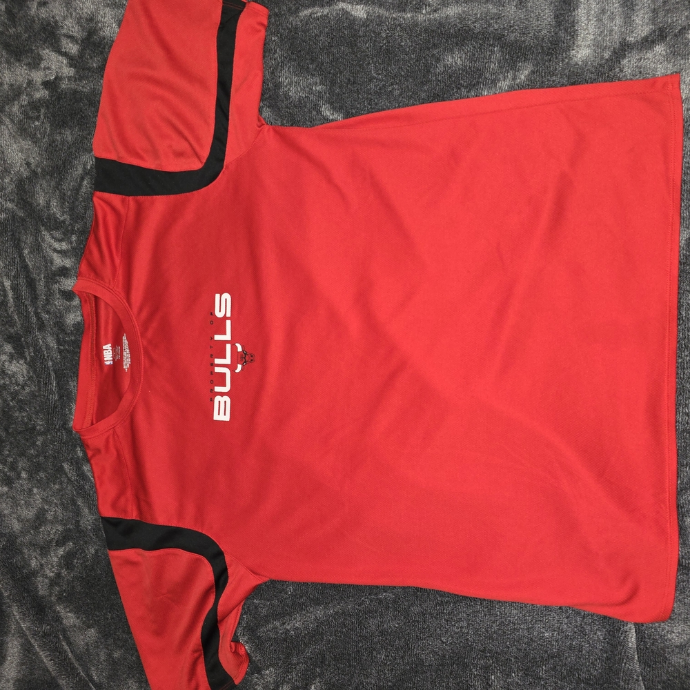 NBA Red Crew Neck Tee
